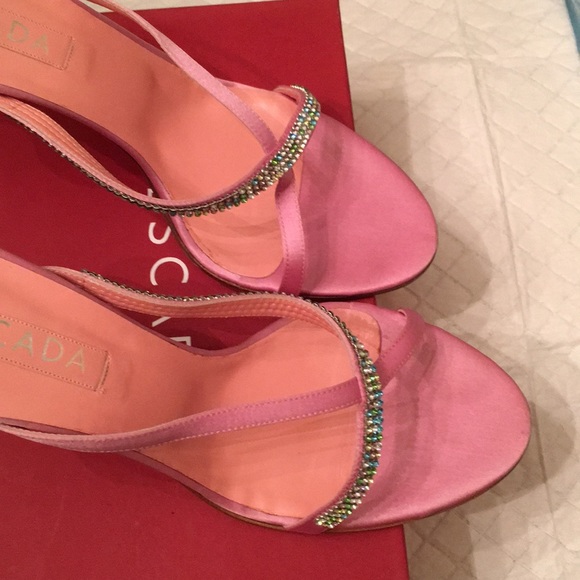 Escada GINA lavender crystal shoes - Picture 4 of 6